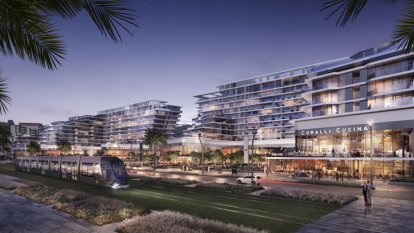 Rooftop swimming pool and leisure amenities at Grove Gallery Views Saadiyat Island Abu Dhabi highlighting upscale residential lifestyle.